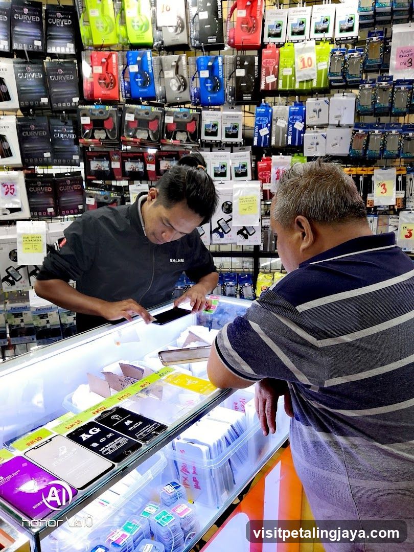 Electronics Store Display