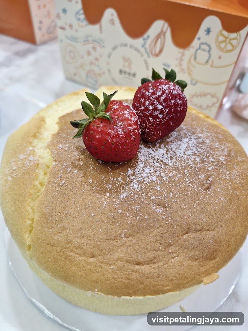 Strawberry Chiffon Cake