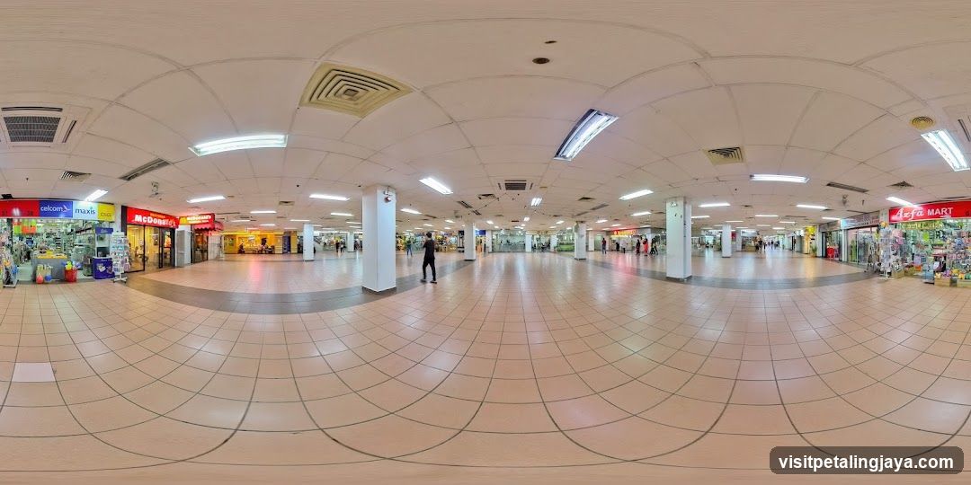 Indoor Shopping Mall Corridor