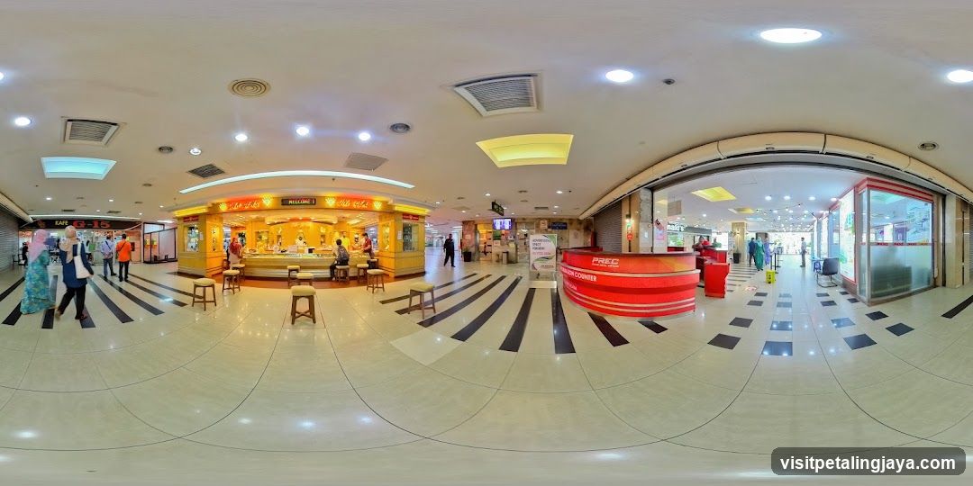 Interior of a Shopping Mall
