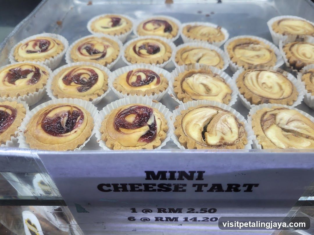 Mini Cheese Tart Menu