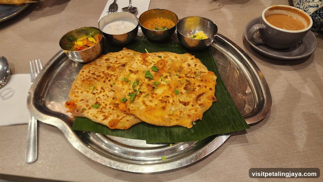 Indian Meal with Tea