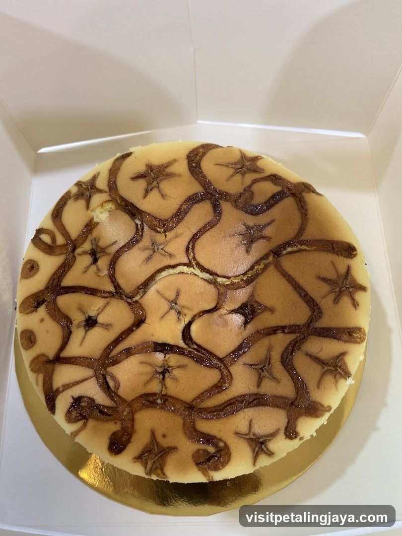 Cheesecake with Chocolate Swirls