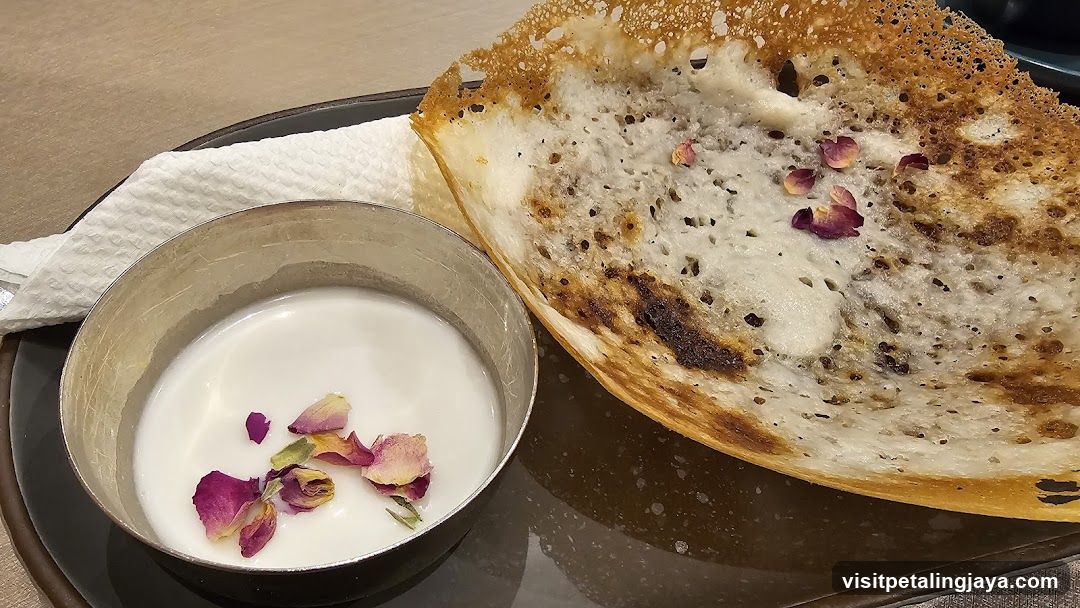 Appam with Coconut Milk