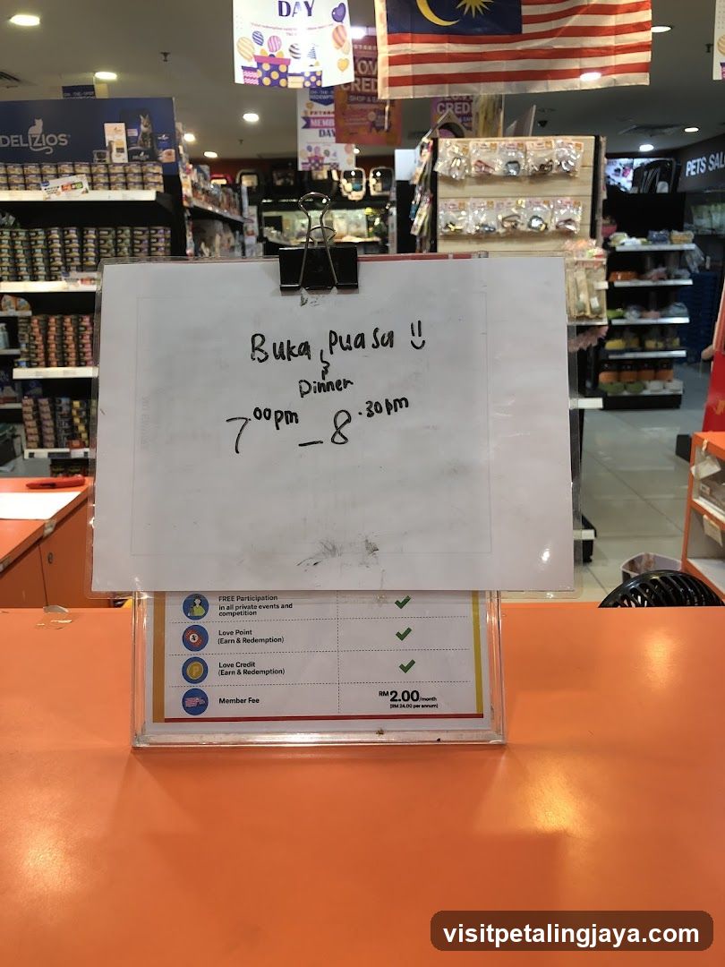 Buka Puasa Dinner Sign
