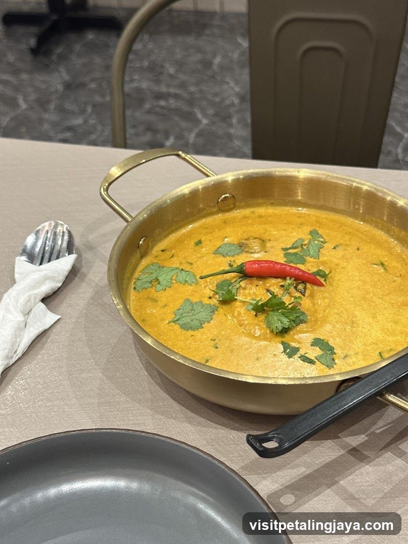Curry Dish with Chili and Cilantro