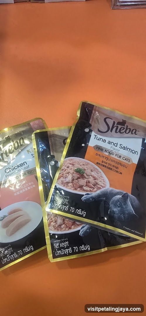 Sheba Cat Food Pouches