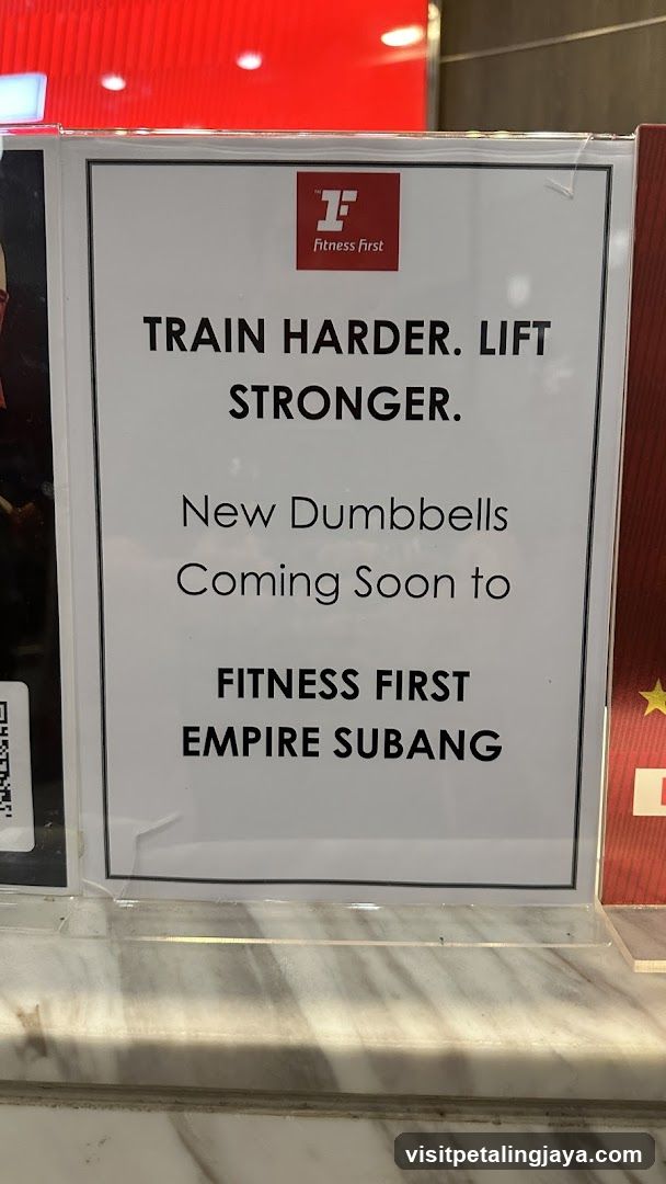 Fitness First Advertisement