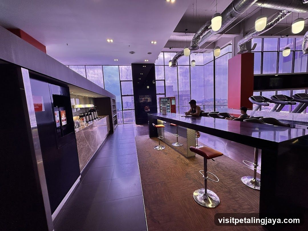 Gym Lounge Area