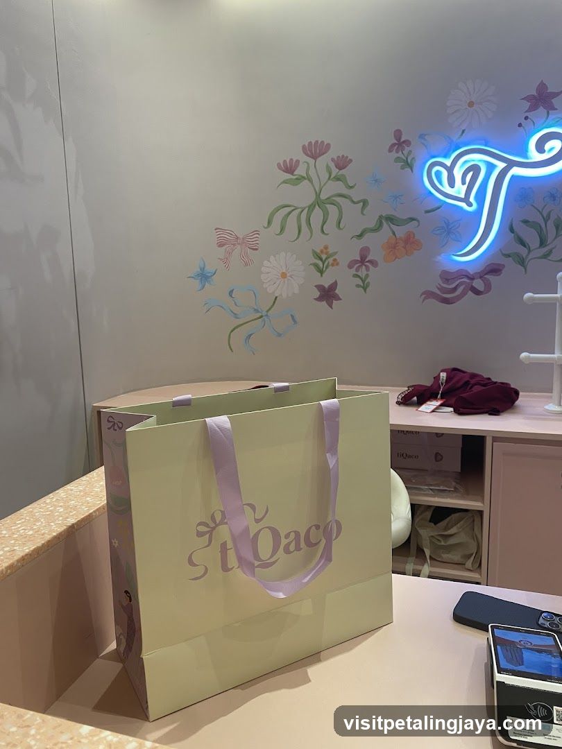 Shopping Bag and Store Interior