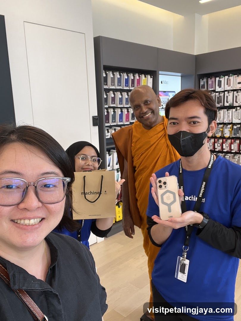 People in a store