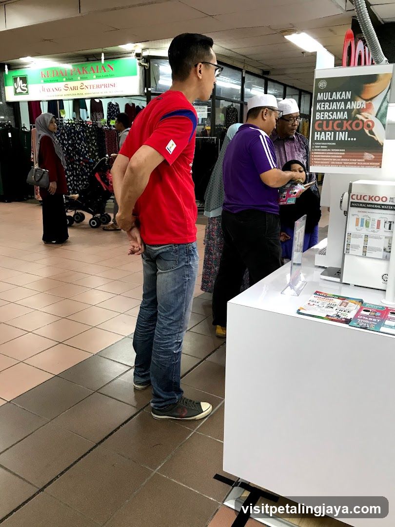 People in a store