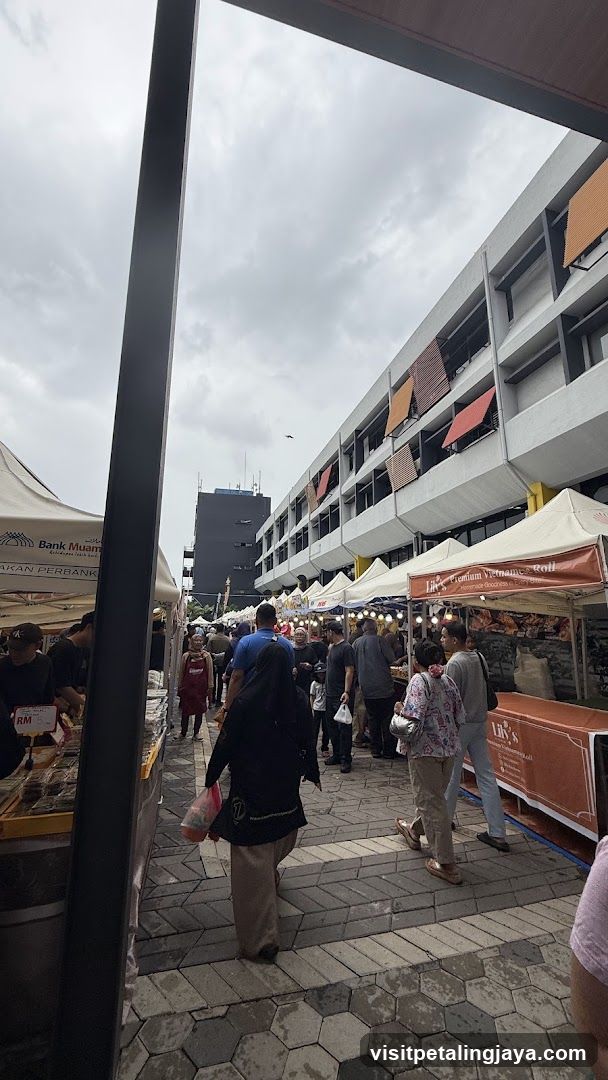 Outdoor Market Scene