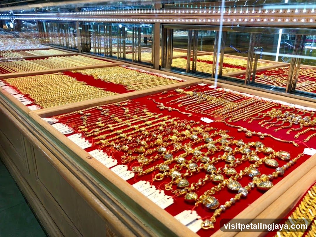 Gold Jewelry Display