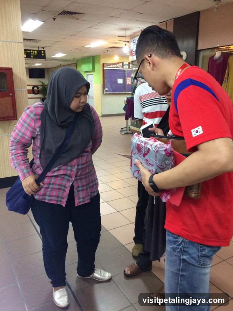 People in a store