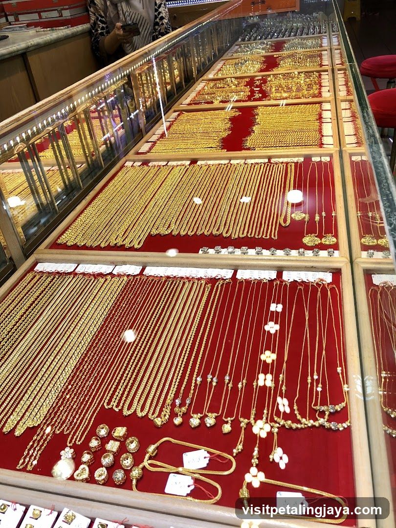 Gold Jewelry Display