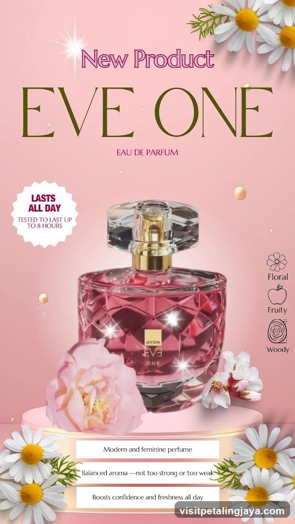 Avon Eve One Eau de Parfum Advertisement