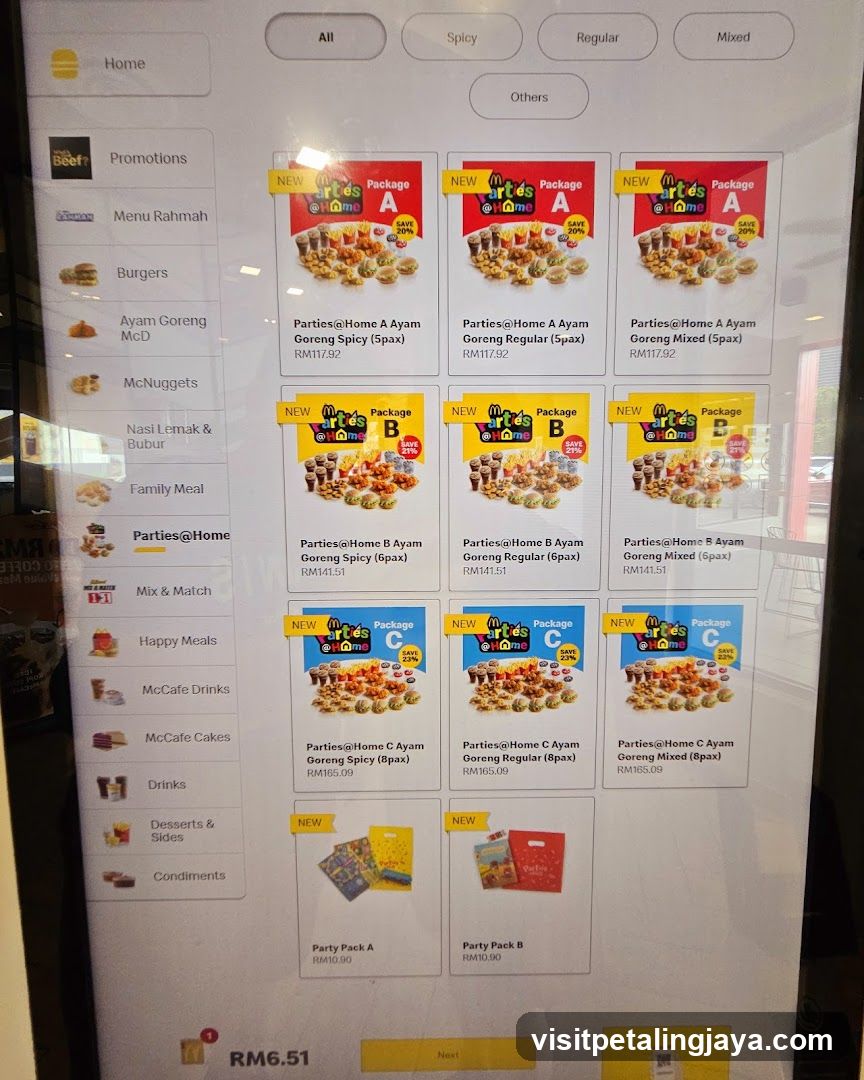 McDonald's Menu