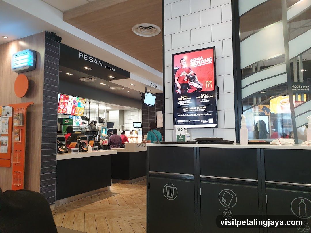 Fast Food Restaurant Interior