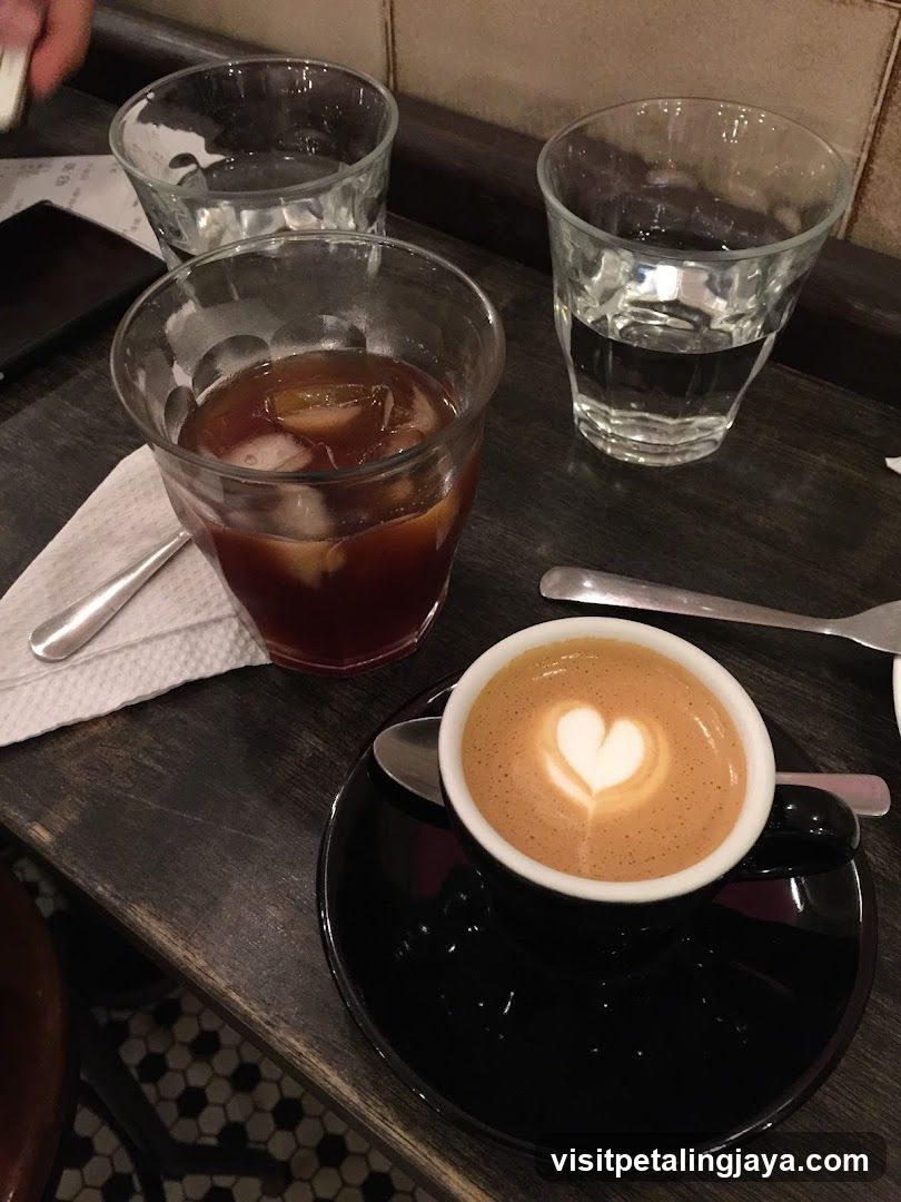 Coffee and Iced Drink