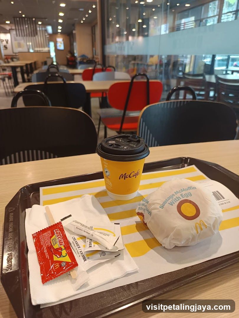 McDonald's Breakfast Tray
