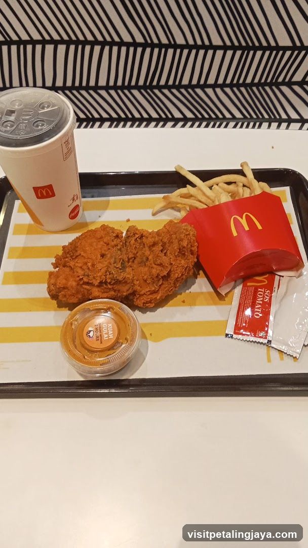 McDonald's Fried Chicken Meal
