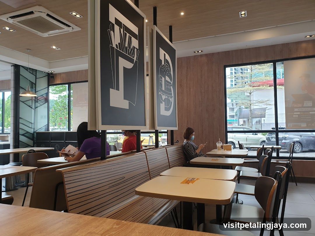 Fast Food Restaurant Interior