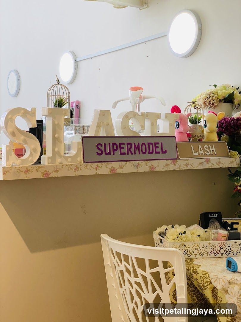 Decorative Shelf with Light-Up Letters and Figurines