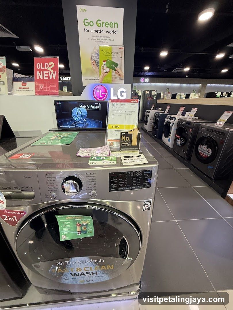LG Washing Machine Display