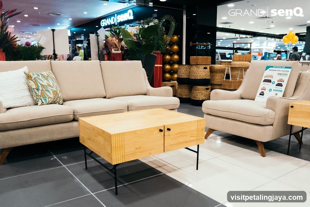 Living Room Furniture Display