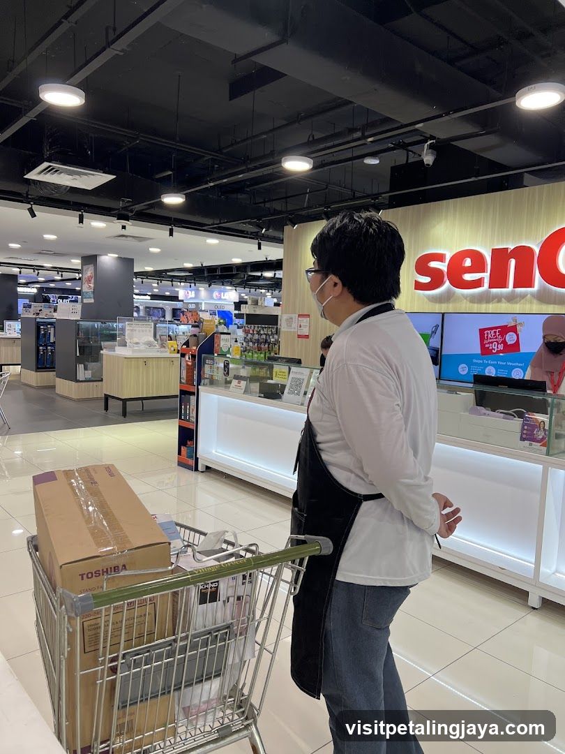 Electronics Store Interior