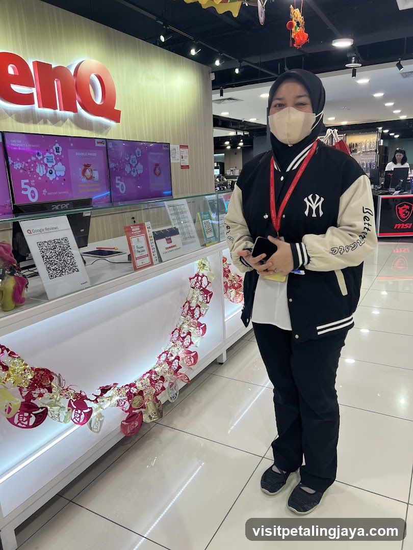 Store Interior with Promotions