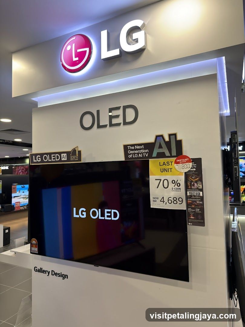 LG OLED TV Display