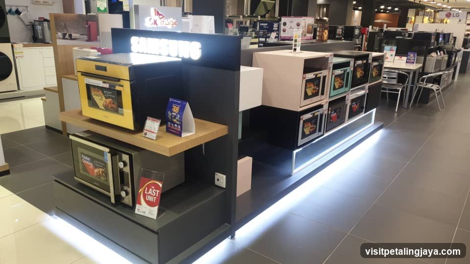 Samsung Microwave Display