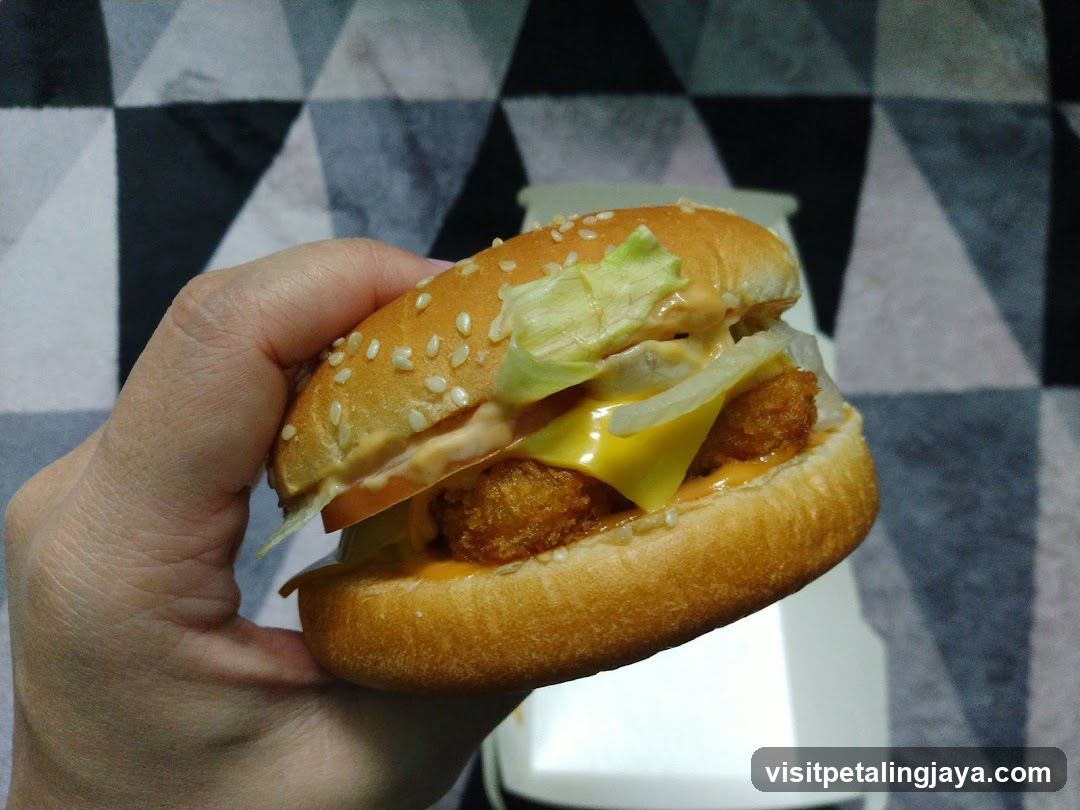 Burger with Cheese and Lettuce