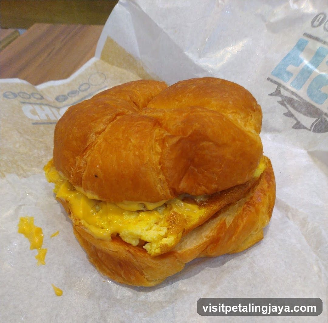 Croissant Breakfast Sandwich