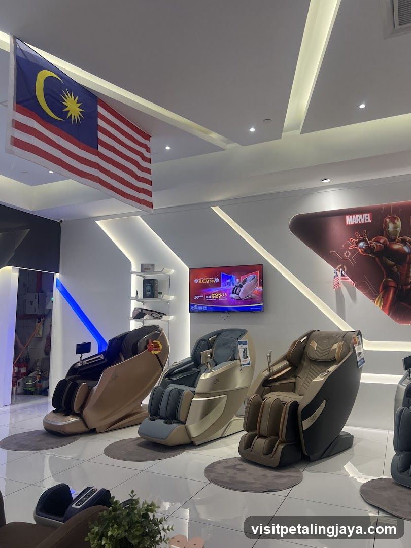 Massage Chairs Display