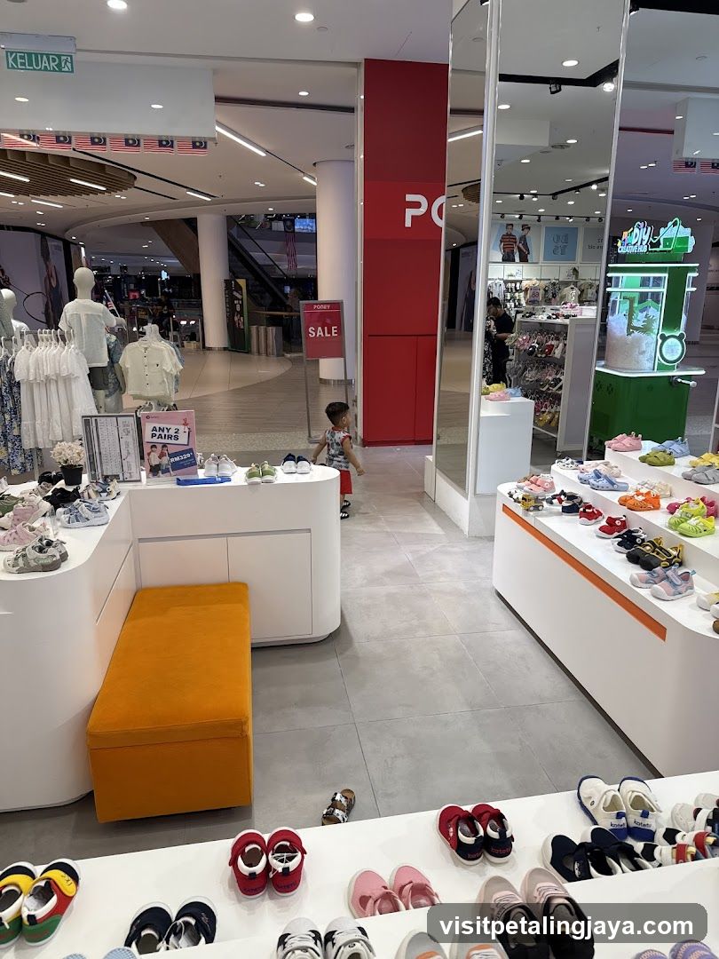 Children's Shoe Store Interior