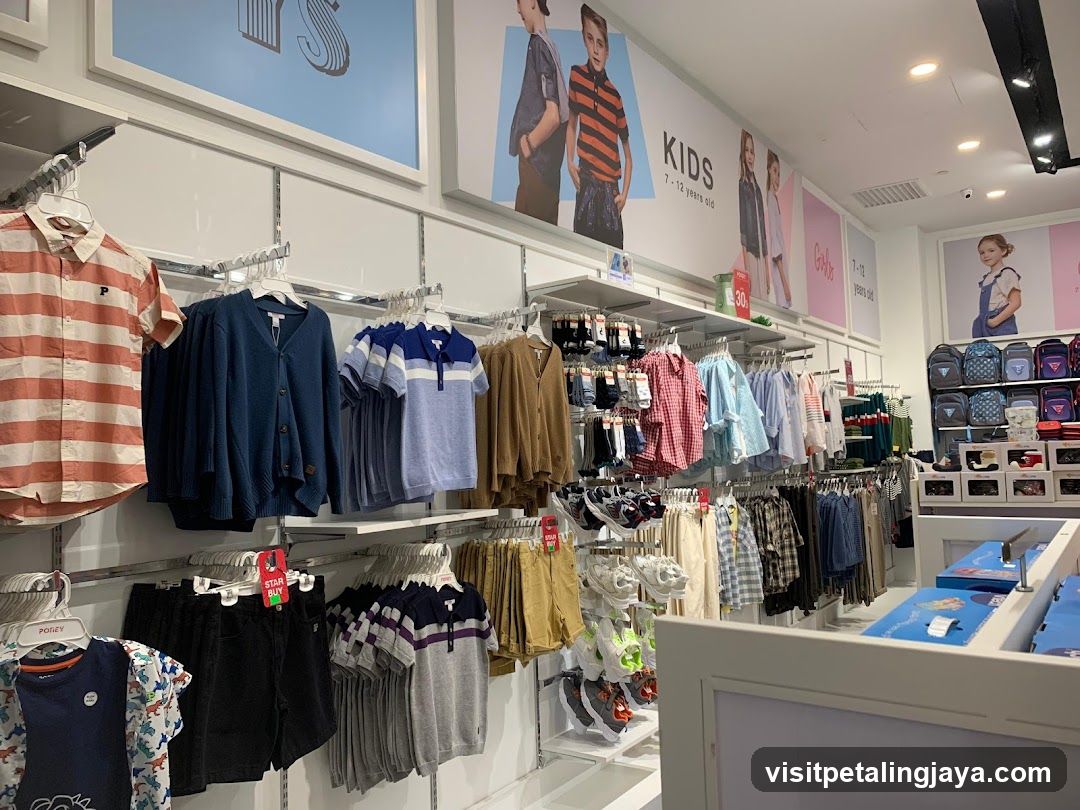 Kids Clothing Store Interior
