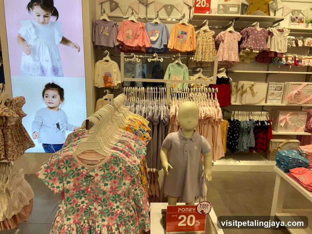 Children's Clothing Store Display