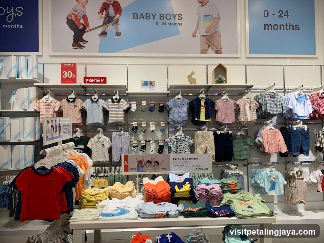 Children's Clothing Store Display