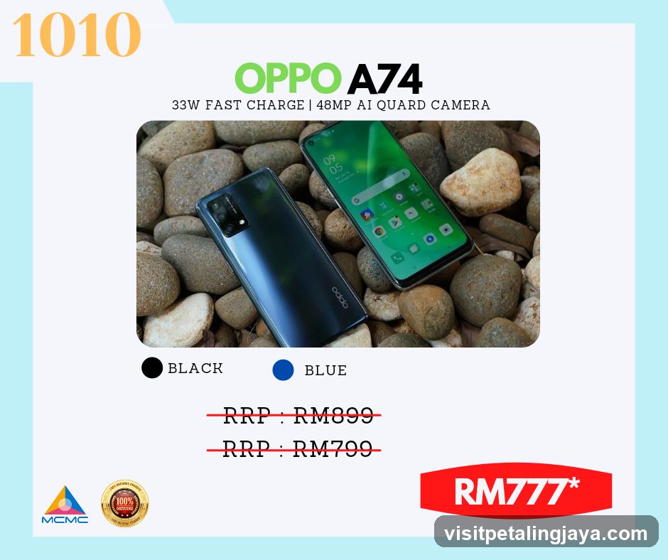 OPPO A74 Promotion