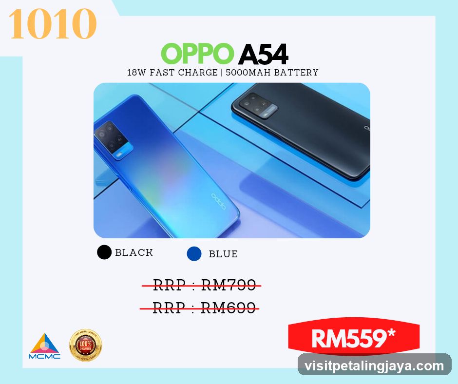 OPPO A54 Promotion