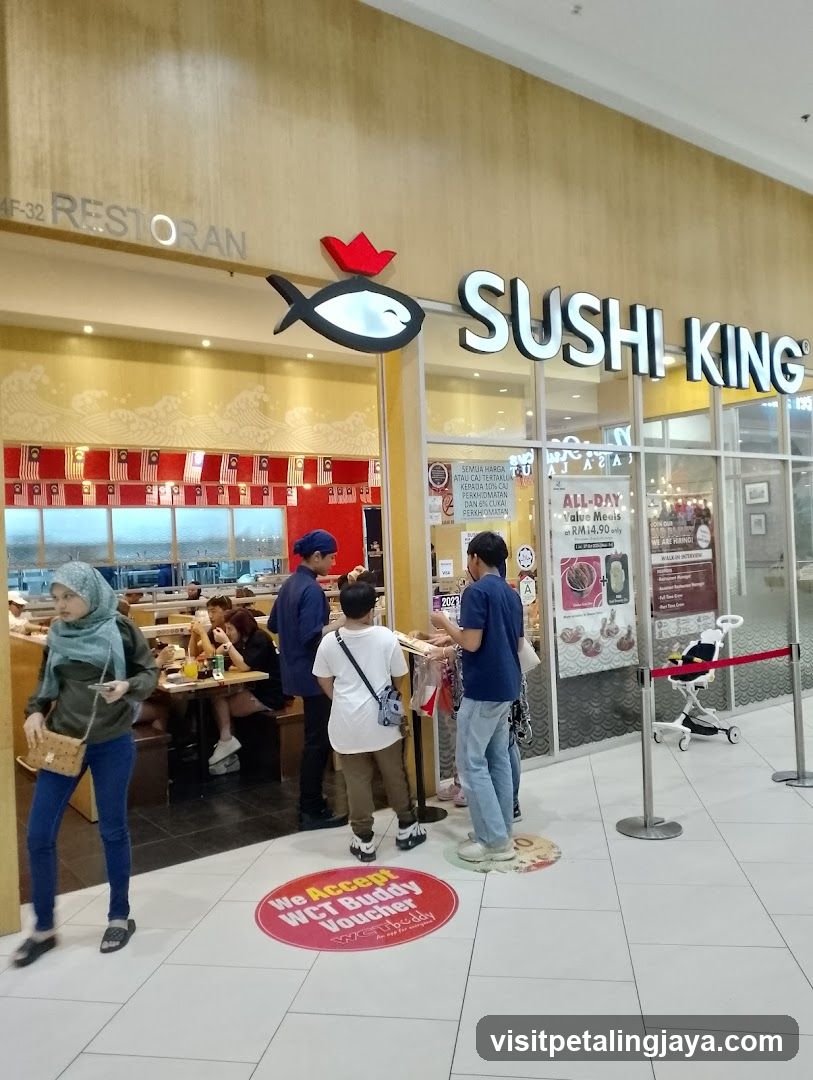 Sushi King Paradigm Mall, JB
