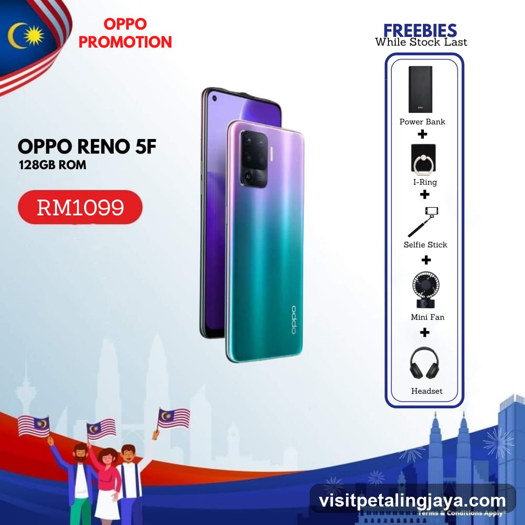 Oppo Reno 5F Promotion