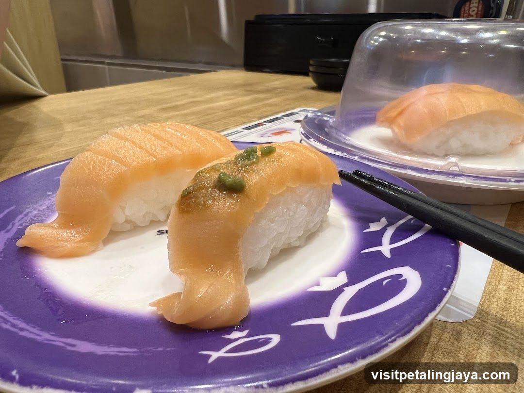 Salmon Nigiri Sushi