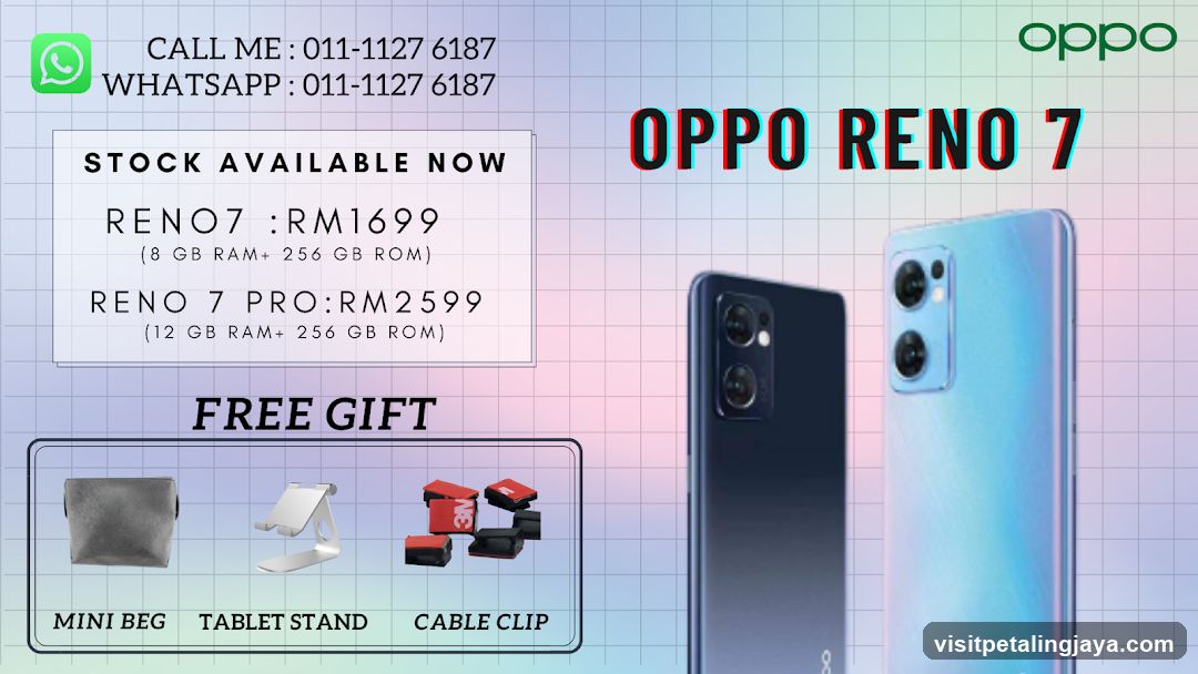 OPPO RENO 7 Promotion