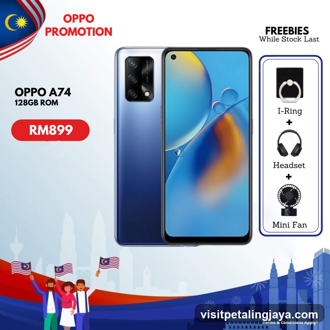 OPPO A74 Promotion