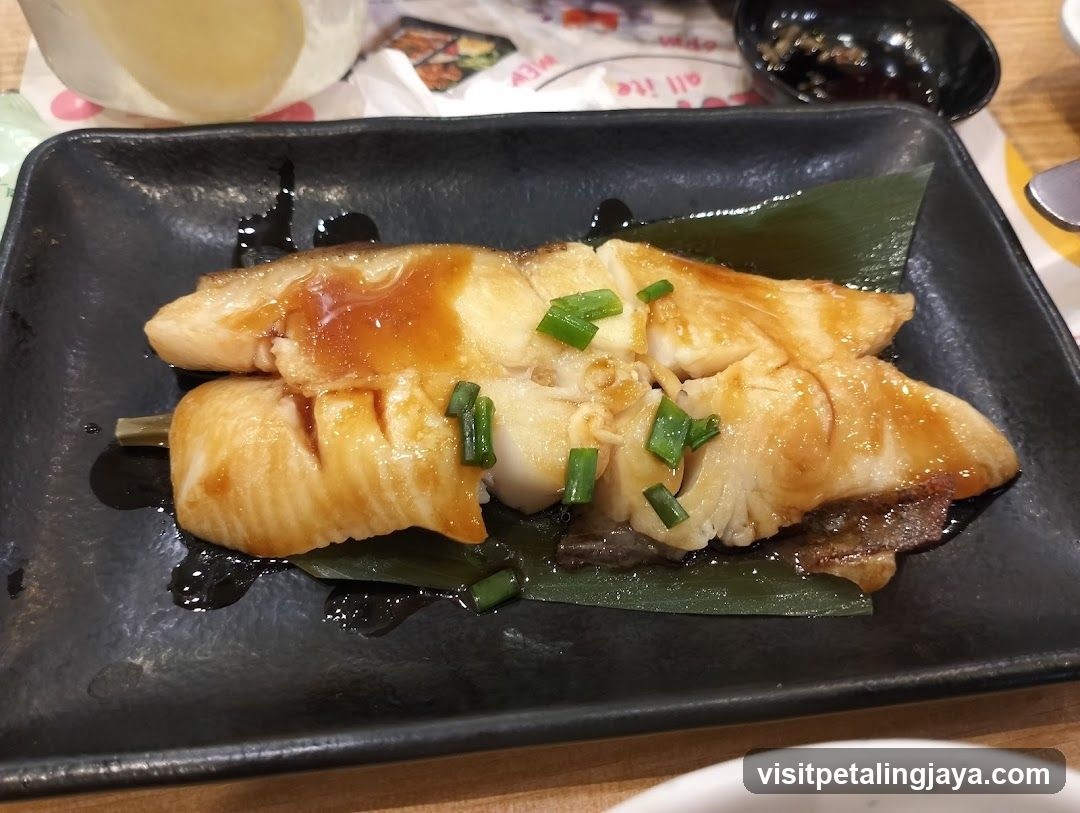 Grilled Fish with Scallions