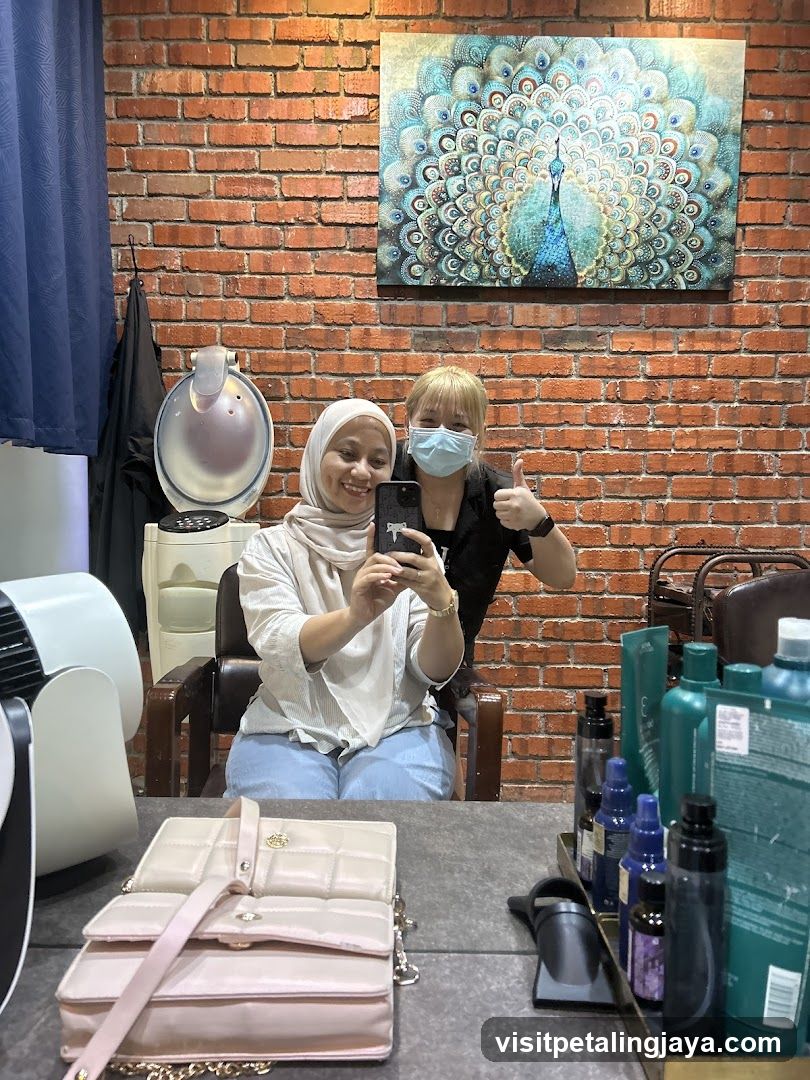 Two Women in a Salon
